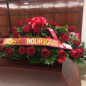 Flores para Funeral Cubre Caja