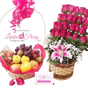 Flores Con frutas Cali