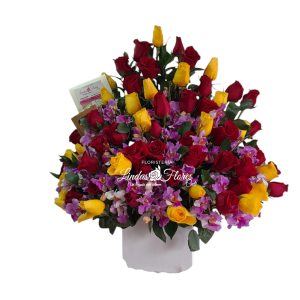 Ramo de Rosas y Orquídeas en Cali