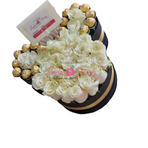 Mickey Floral Rosas Blancas