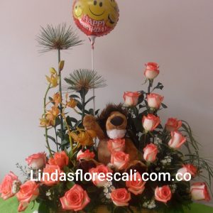 Lindos Arreglos Florales para Bebés en Cali