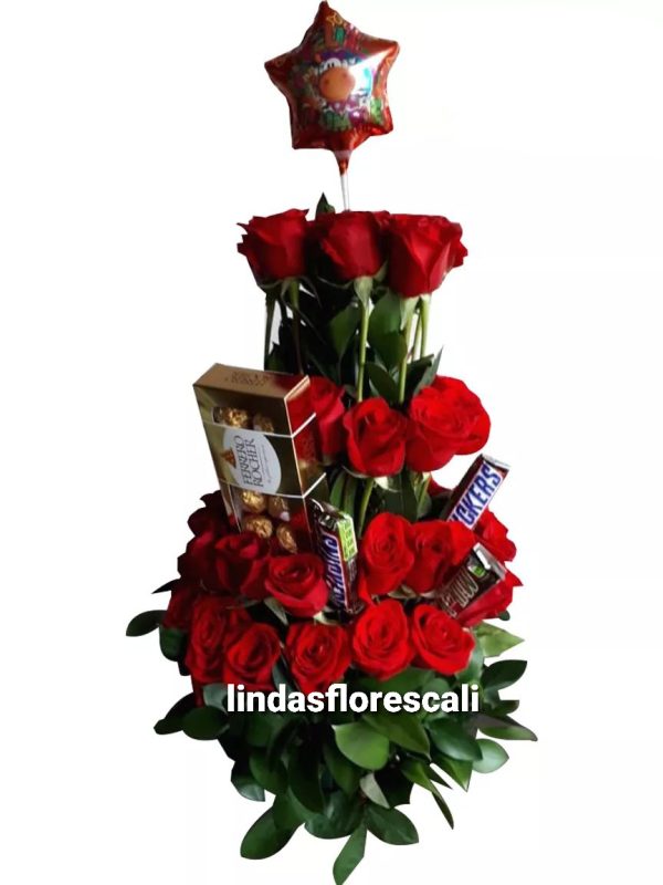 Ramo Rosas un Encanto Floral