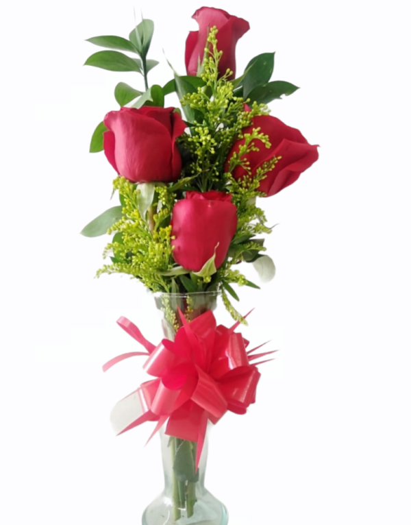Solitario De Rosas x3 Flores Cali