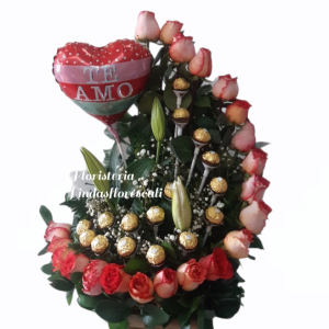 Arreglo floral Feliz Dia