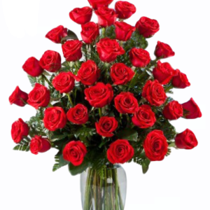 Jarrón De Rosas Amor