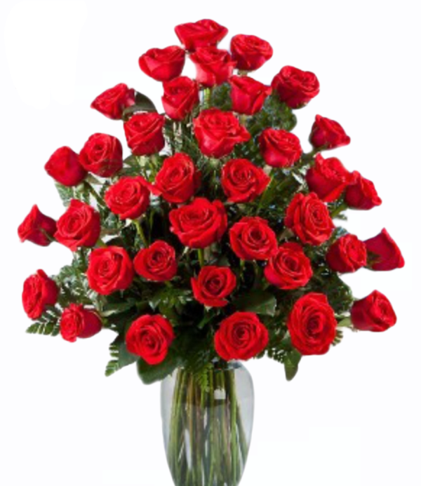 Jarrón De Rosas Amor