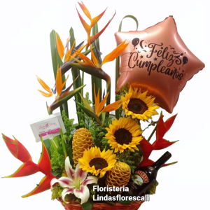 Arreglo Floral Exótico Cali