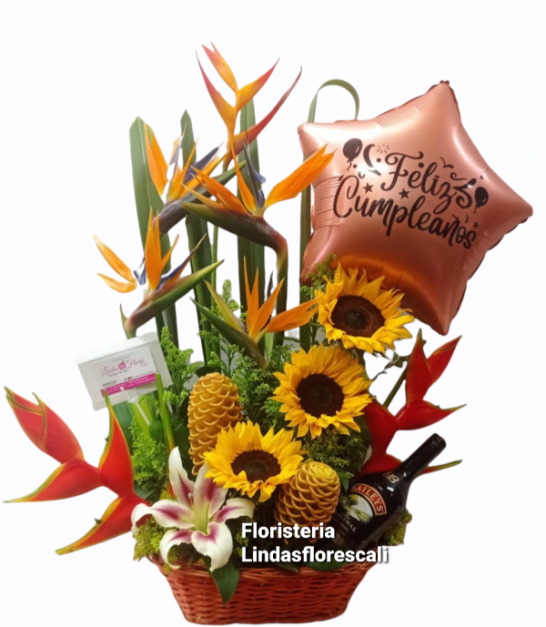 Arreglo Floral Exótico Cali