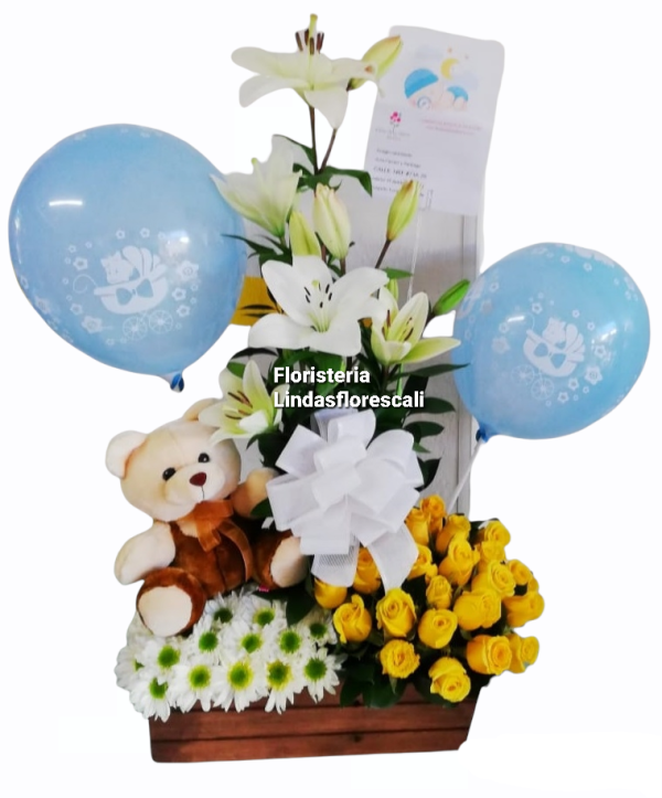 Flores para Nacimiento de Niño en Cali