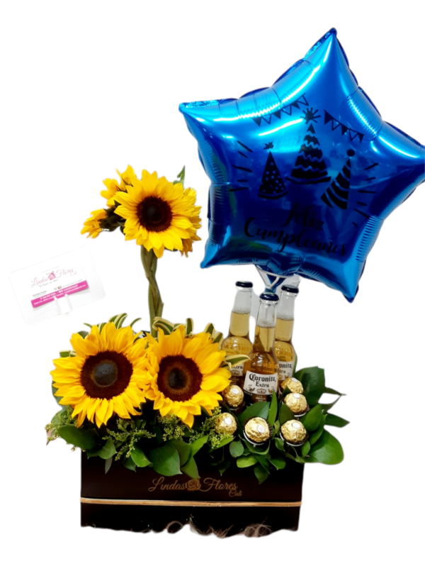 Ramo Con Girasoles para papá En Cali