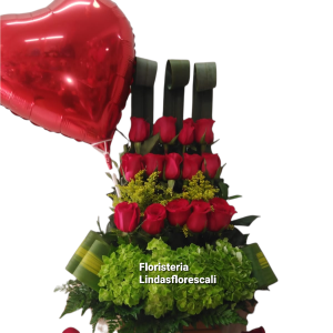 Ramo De Flores Te Amo 