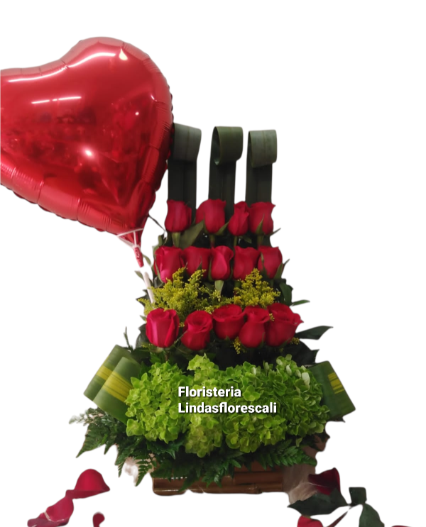 Ramo De Flores Te Amo 