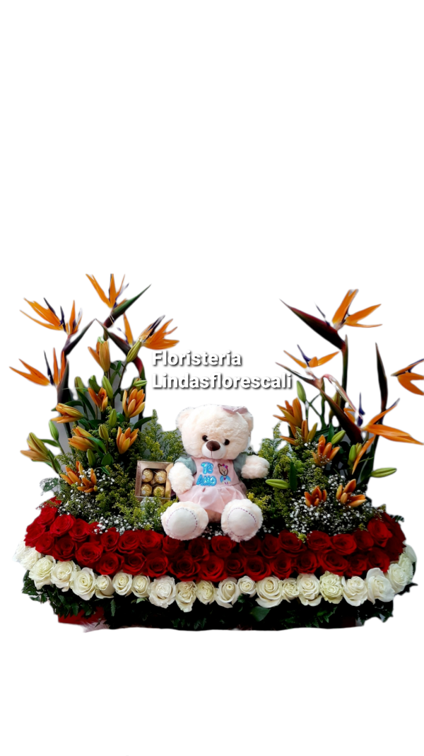 Ramo De Flores y Lirios  En Cali