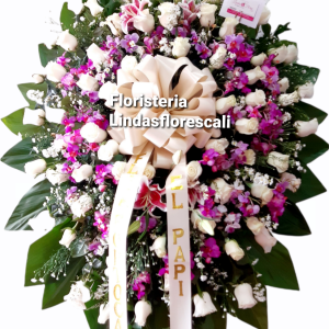 corona funebre sur de cali