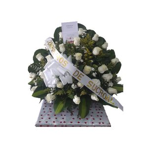 Abanico Fúnebre Cali Flores Funebres