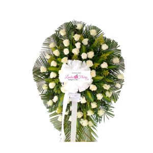 Corona fúnebre pésame Flores para Funeral