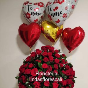 Ramo De Rosas Rojas En Cali