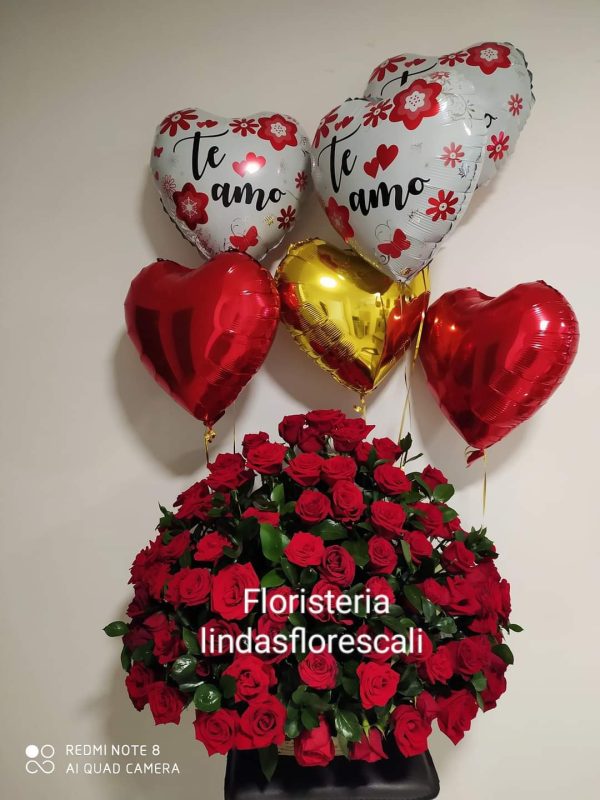 Ramo De Rosas Rojas En Cali