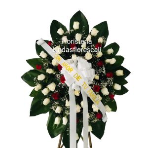 Corona fúnebre Agradecimiento cali