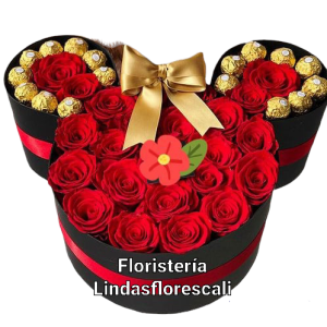 Mickey Floral con Chocolates