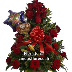 Arreglo De Rosas Mamá