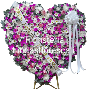 Corona Fúnebre En Corazón