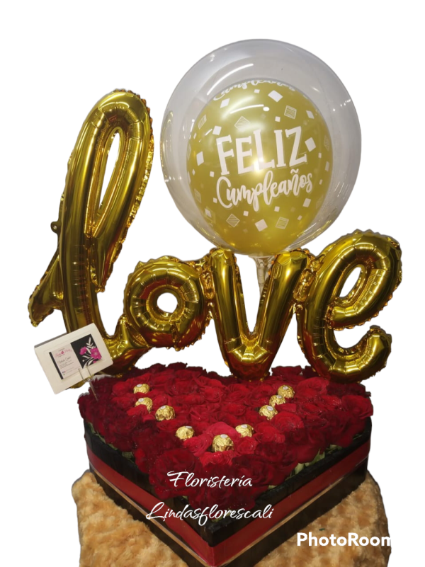 Corazón En Rosas Love