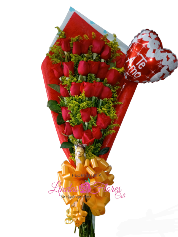 Ramillete De rosas en Cali