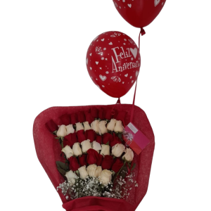 Bouquet rosas con amor cali