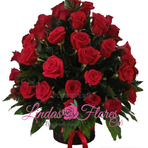 Ramo de rosas rojas en cali