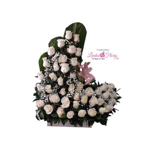 Ramo Rosas Blancas Cali