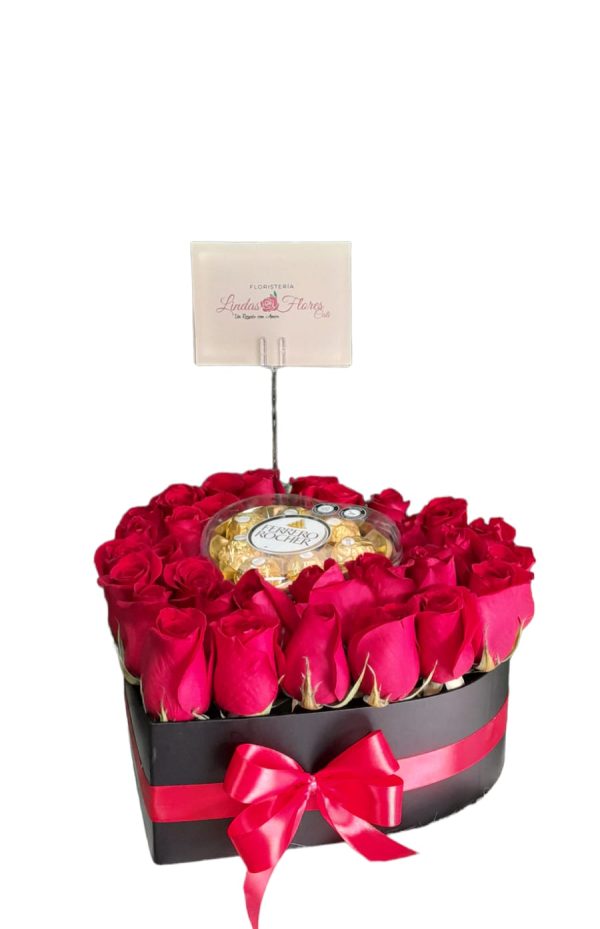 Detalle Corazon Con Chocolates