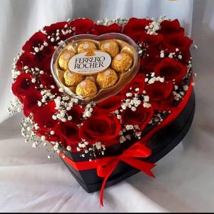 Corazon en Rosas con Amor Cali