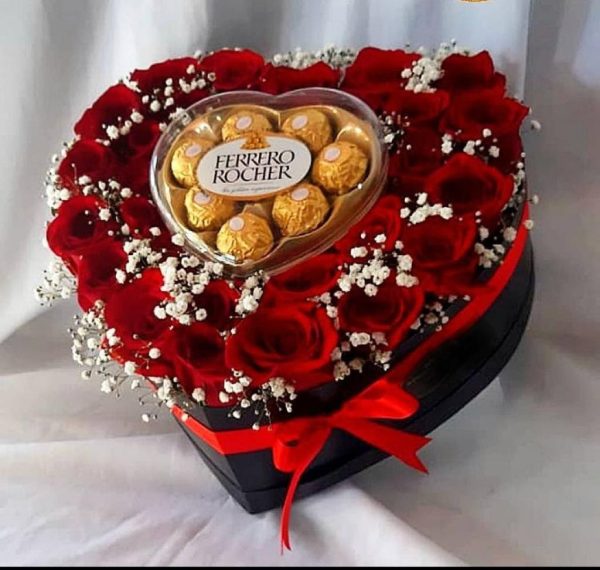 Corazon en Rosas con Amor Cali