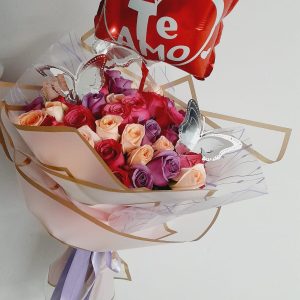 Buchon Ramillete De Rosas Te Amo