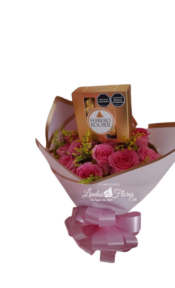 Ramillete Rosas Rosadas
