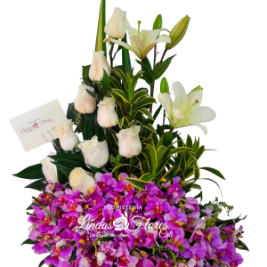Arreglo Floral Condolencias En Cali